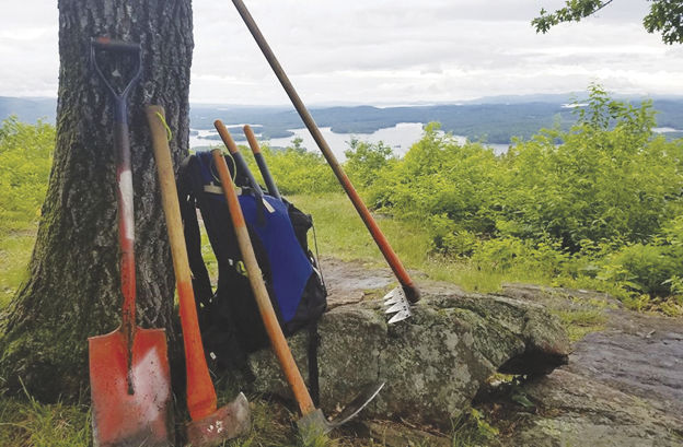 Volunteer with the SLA trail crew